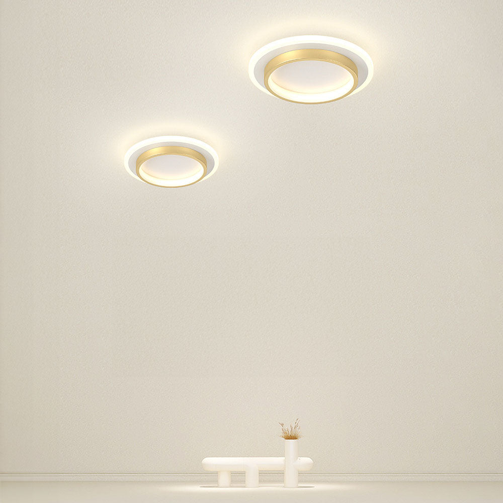 Round Slim LED Flush Ceiling Light – 21cm or 24cm, 10W/20W