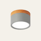Small Cylinder Flush Ceiling Light – Aluminium, 2 Sizes (5W/7W)