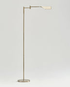Leaf-Design Metal Floor Lamp – 3-Touch Dimmer LED, 135cm