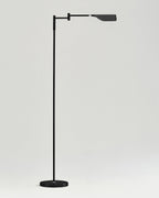 Leaf-Design Metal Floor Lamp – 3-Touch Dimmer LED, 135cm