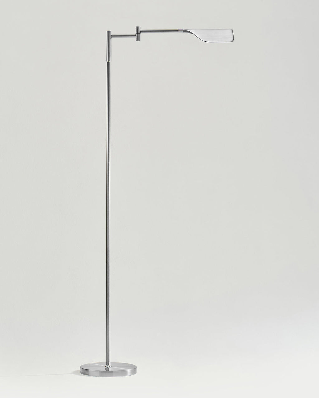 Leaf-Design Metal Floor Lamp – 3-Touch Dimmer LED, 135cm