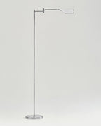 Leaf-Design Metal Floor Lamp – 3-Touch Dimmer LED, 135cm
