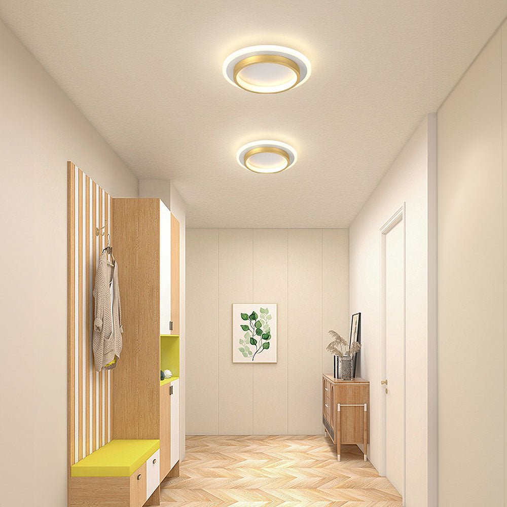 Round Slim LED Flush Ceiling Light – 21cm or 24cm, 10W/20W
