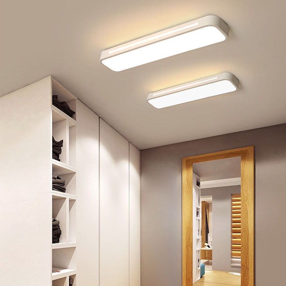 Modern Minimalist Long LED Ceiling Lighting – 3 Sizes (48/58/78cm)