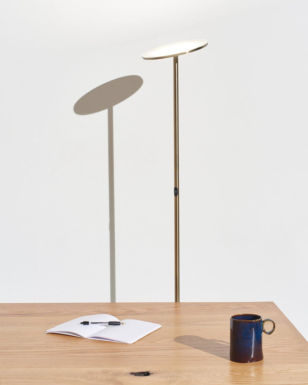 LED Torchiere Floor Lamp – Adjustable Touch Switch, 160cm