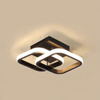 Modern Metal White LED Ceiling Light - 3 Wattage Options (12/18/22W)
