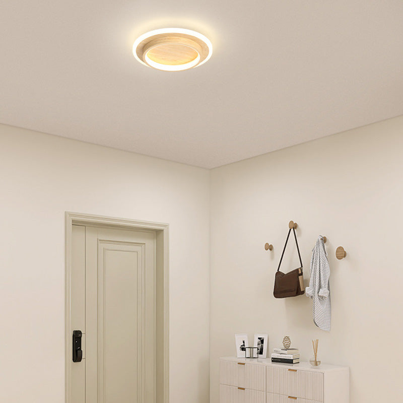 Round Slim LED Flush Ceiling Light – 21cm or 24cm, 10W/20W