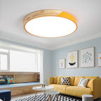 Colourful Round LED Ceiling Light – Acrylic Diffuser