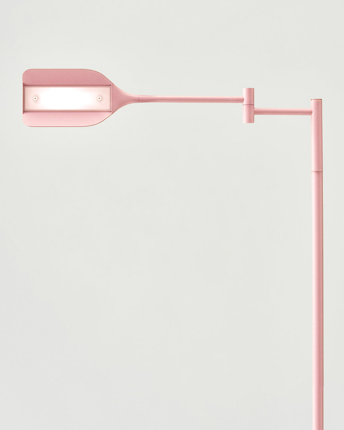 Leaf-Design Metal Floor Lamp – 3-Touch Dimmer LED, 135cm