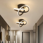 Modern Metal White LED Ceiling Light - 3 Wattage Options (12/18/22W)