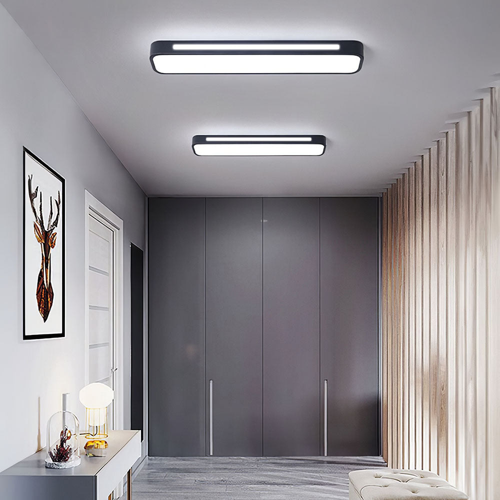 Modern Minimalist Long LED Ceiling Lighting – 3 Sizes (48/58/78cm)