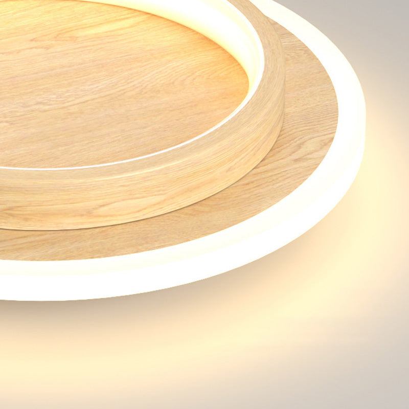 Round Slim LED Flush Ceiling Light – 21cm or 24cm, 10W/20W