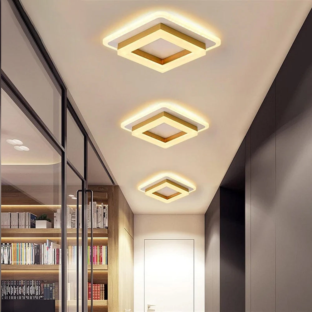 Square LED Ceiling Light – 24W, 1920 Lumens