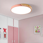 Colourful Round LED Ceiling Light – Acrylic Diffuser