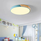 Colourful Round LED Ceiling Light – Acrylic Diffuser