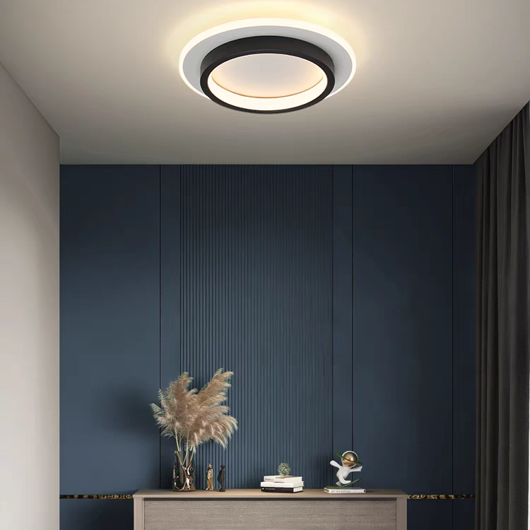 Round Slim LED Flush Ceiling Light – 21cm or 24cm, 10W/20W