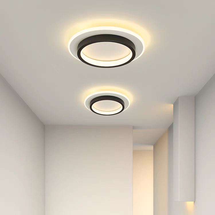 Round Slim LED Flush Ceiling Light – 21cm or 24cm, 10W/20W
