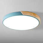 Colourful Round LED Ceiling Light – Acrylic Diffuser