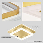 Square LED Ceiling Light – 24W, 1920 Lumens