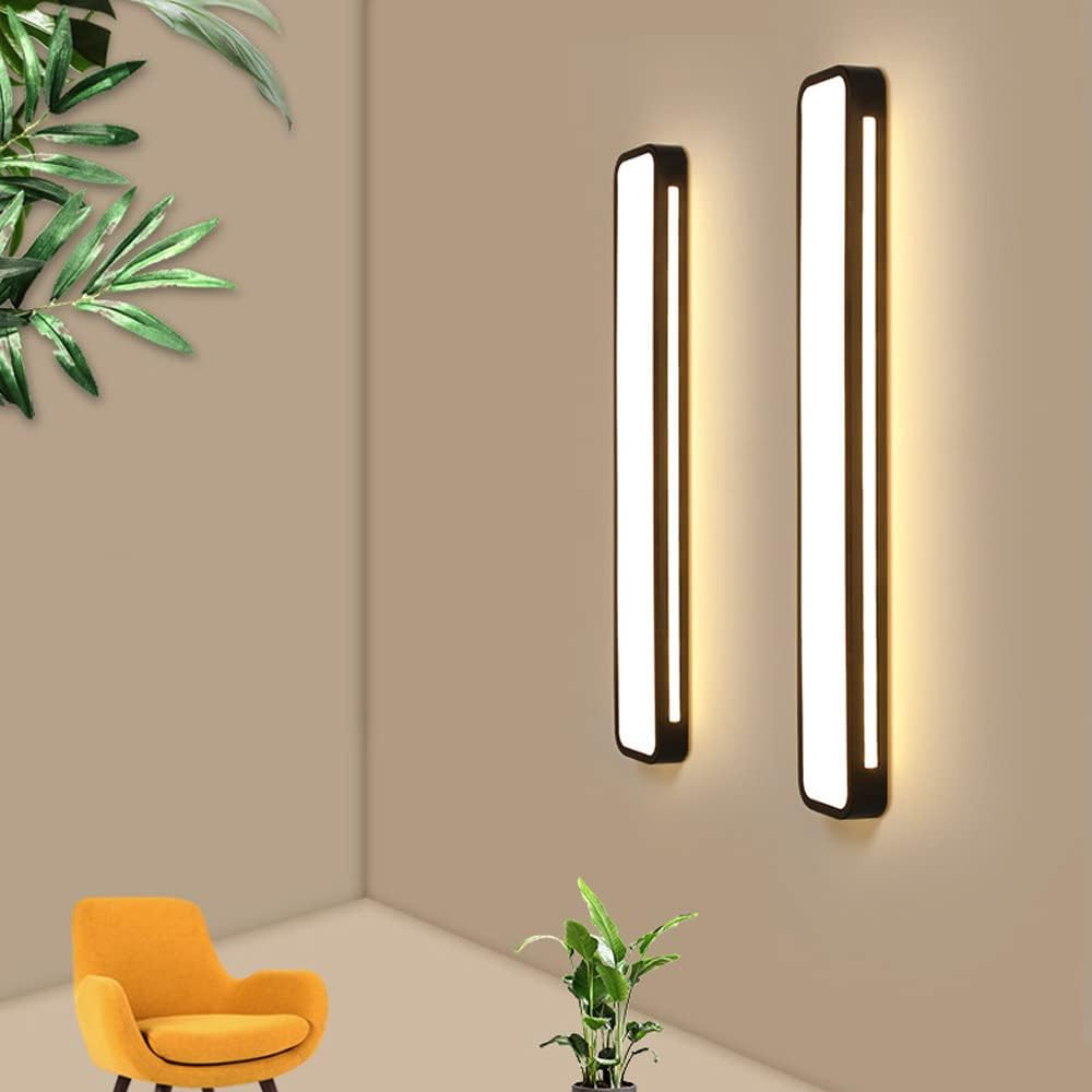 Modern Minimalist Long LED Ceiling Lighting – 3 Sizes (48/58/78cm)