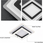 Square LED Ceiling Light – 24W, 1920 Lumens