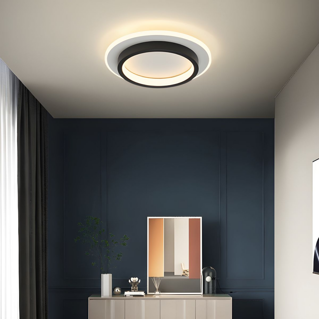 Round Slim LED Flush Ceiling Light – 21cm or 24cm, 10W/20W