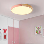Colourful Round LED Ceiling Light – Acrylic Diffuser