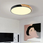 Colourful Round LED Ceiling Light – Acrylic Diffuser