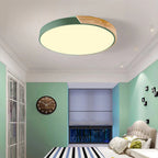 Colourful Round LED Ceiling Light – Acrylic Diffuser