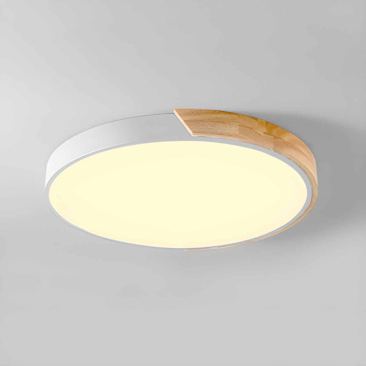 Colourful Round LED Ceiling Light – Acrylic Diffuser
