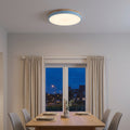 Solid Wood Round Flush Mount LED Ceiling Light – 4 Sizes, 30-60cm