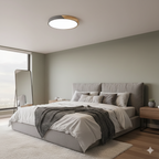 Colourful Round LED Ceiling Light – Acrylic Diffuser
