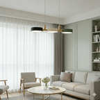 Cylinder Multi-Light Nordic Pendant Light – Iron & Wood, 77cm