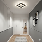 Square LED Ceiling Light – 24W, 1920 Lumens