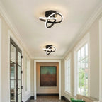 Modern Metal White LED Ceiling Light - 3 Wattage Options (12/18/22W)