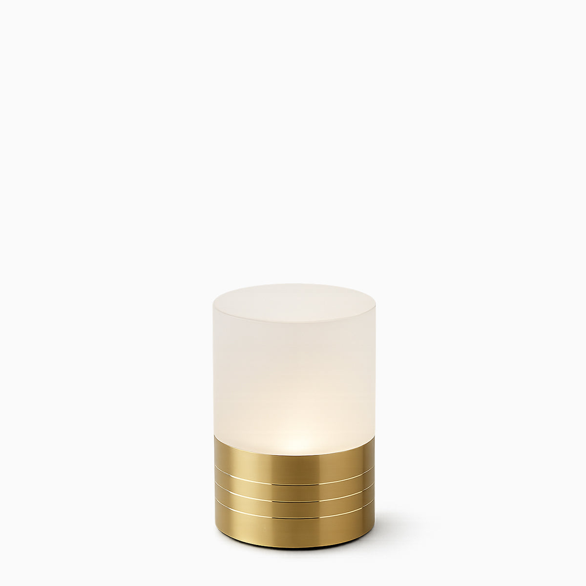 Table Lamp – Cordless LED Mood Light, Brass, IP65 Waterproof