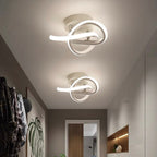 Modern Metal White LED Ceiling Light - 3 Wattage Options (12/18/22W)