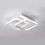 Modern Metal White LED Ceiling Light - 3 Wattage Options (12/18/22W)