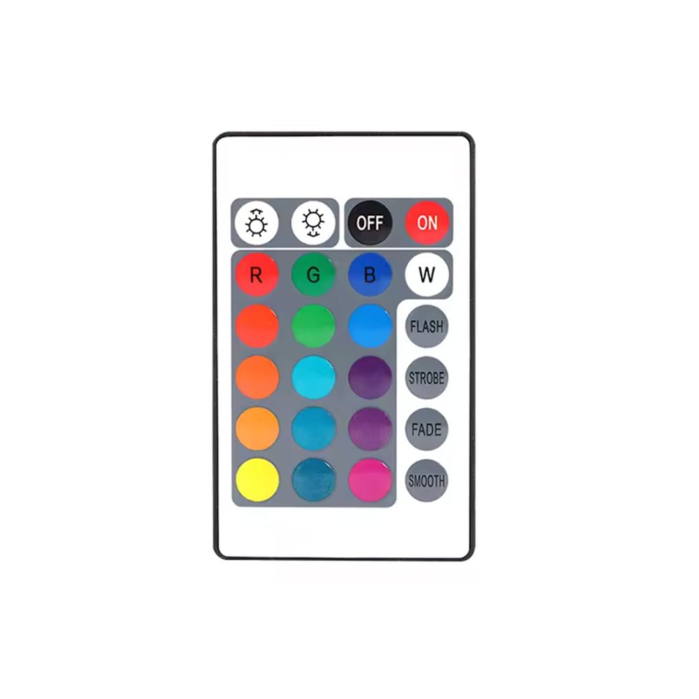 IR Remote Control for Rechargeable Table Lamps – Dimmable, Multi-Colour