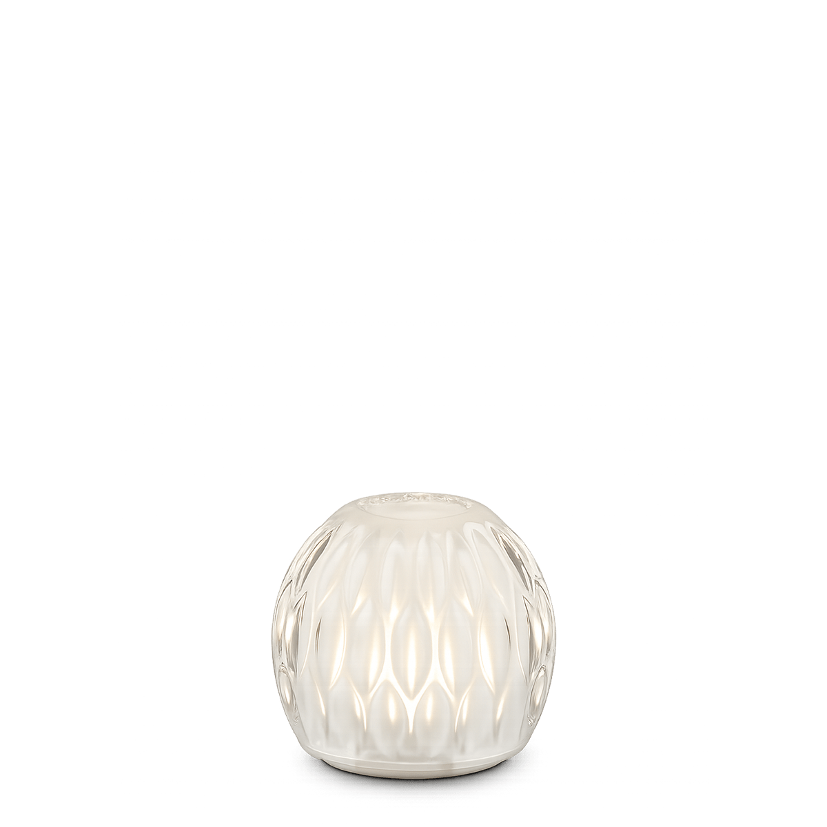 Rechargeable Glass Table Lamp – Cordless LED Mood Light, Touch Dimmable, IP65 Waterproof
