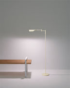 Leaf-Design Metal Floor Lamp – 3-Touch Dimmer LED, 135cm