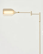 Leaf-Design Metal Floor Lamp – 3-Touch Dimmer LED, 135cm