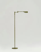 Leaf-Design Metal Floor Lamp – 3-Touch Dimmer LED, 135cm