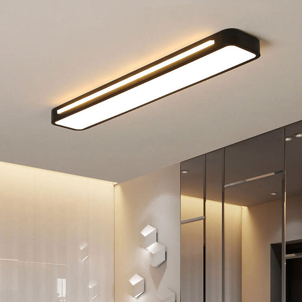 Modern Minimalist Long LED Ceiling Lighting – 3 Sizes (48/58/78cm)