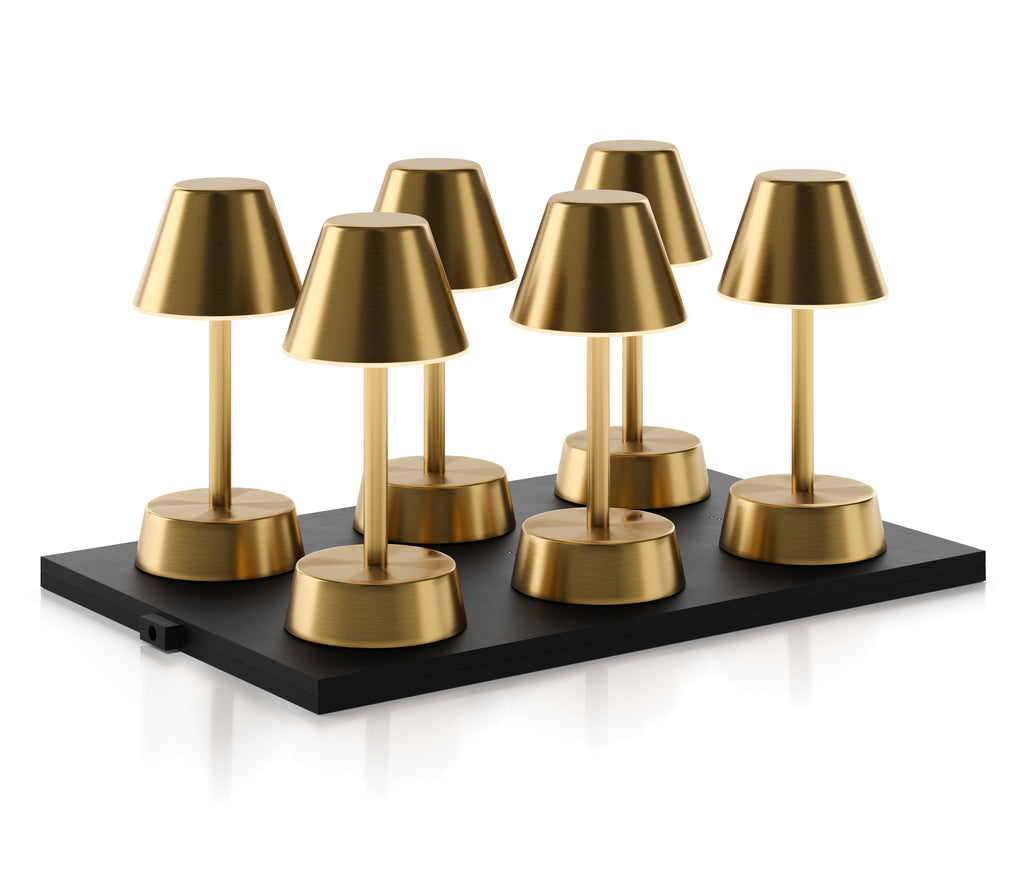 Qi Wireless Charging Pad – Charges up to 6 Rechargeable Table Lamps