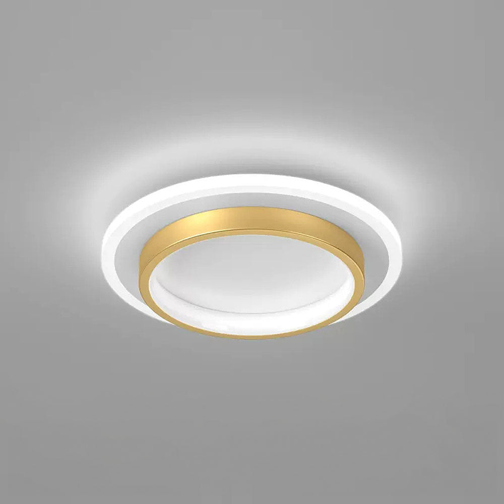 Round Slim LED Flush Ceiling Light – 21cm or 24cm, 10W/20W