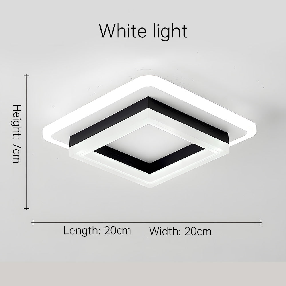 Square LED Ceiling Light – 24W, 1920 Lumens