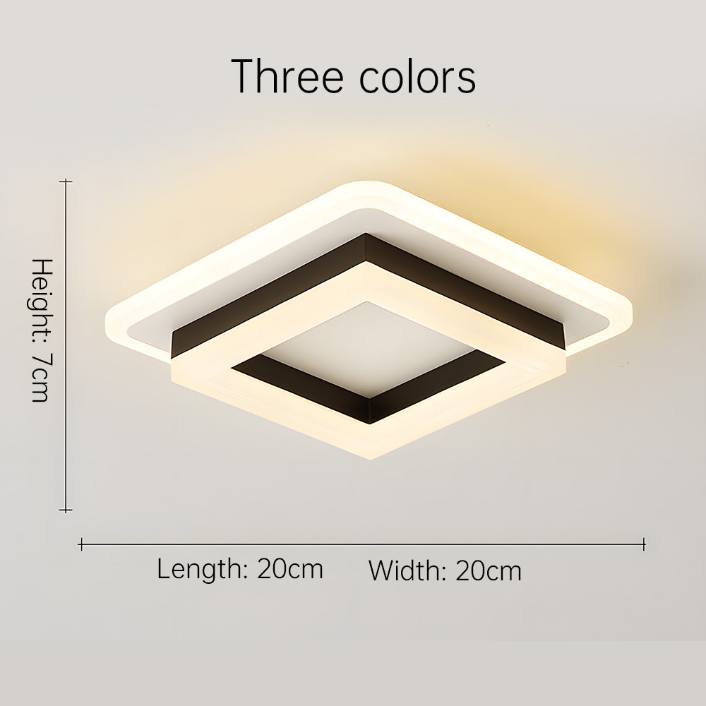 Square LED Ceiling Light – 24W, 1920 Lumens