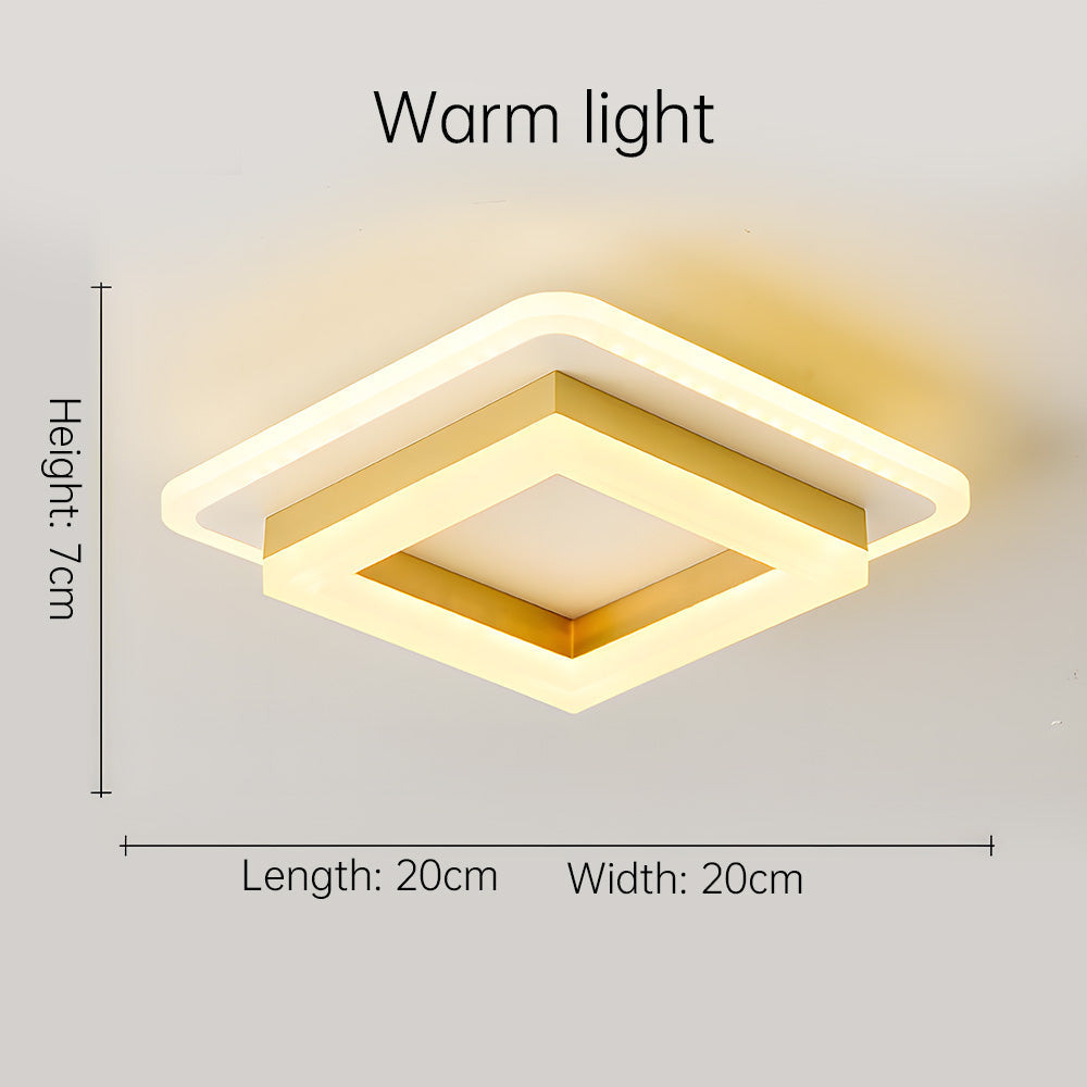 Square LED Ceiling Light – 24W, 1920 Lumens