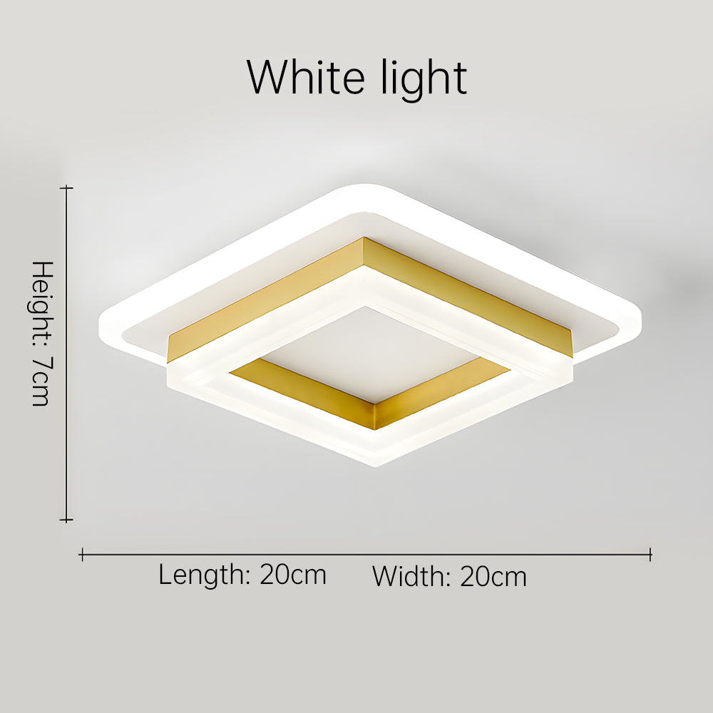Square LED Ceiling Light – 24W, 1920 Lumens